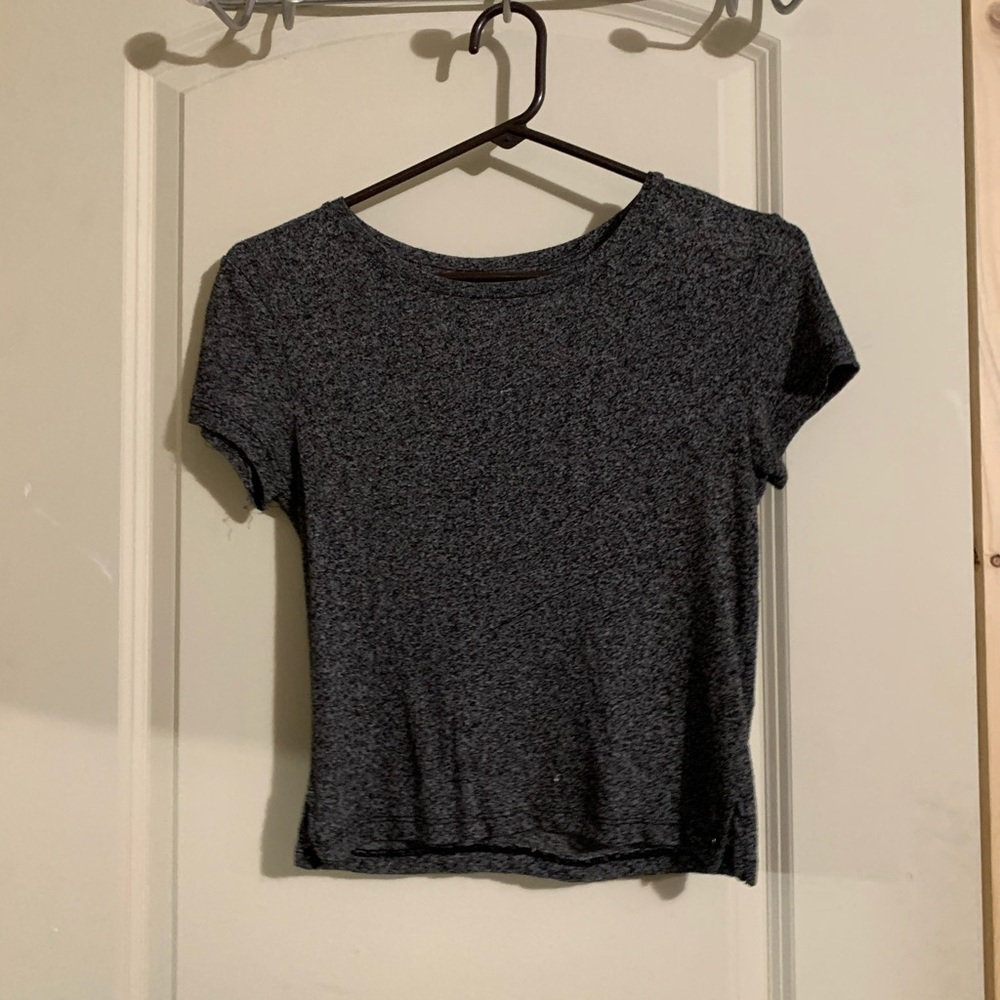Heather gray T